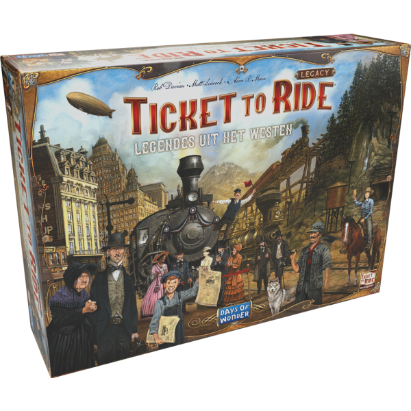 Ticket to ride - Legacy - Legendes uit het Western (NL)