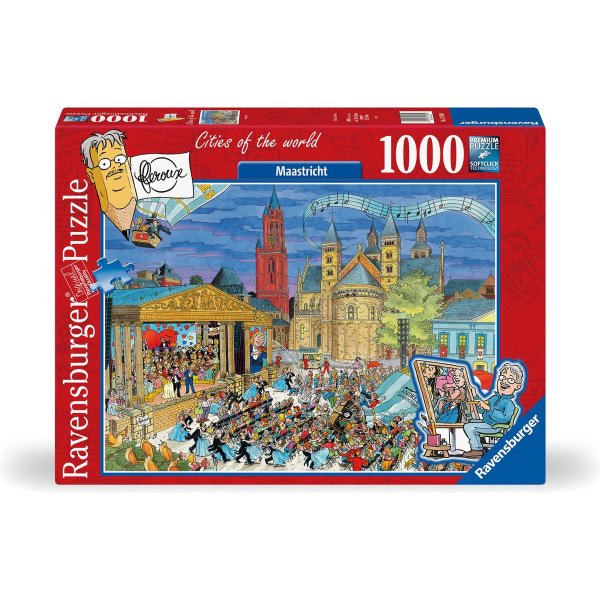 Puzzle 1000 Pces - Le Roux - Cities of the World, Maastricht