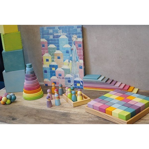 36 Blocs Cubes Pastel – Image 5