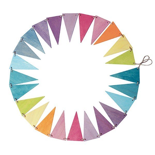 Bannière Fanions Pastel