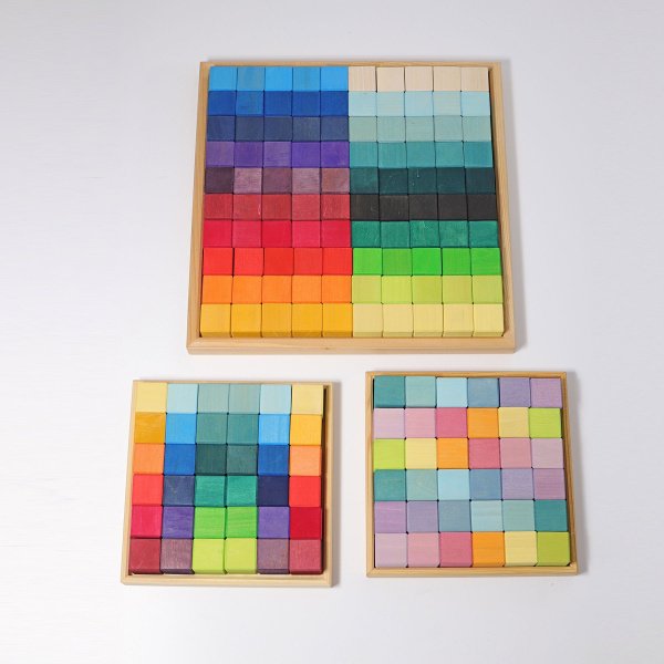 Large mosaïque - 100 Blocs Cubes – Image 3