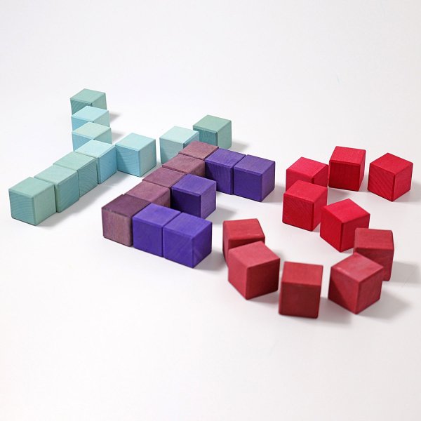 Large mosaïque - 100 Blocs Cubes – Image 4