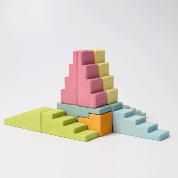 Blocs Escalier Pastel (12 Pces) – Image 2