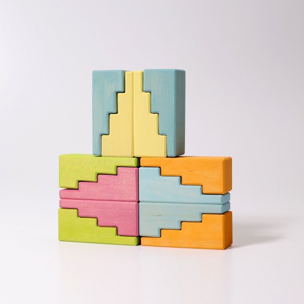 Blocs Escalier Pastel (12 Pces) – Image 3