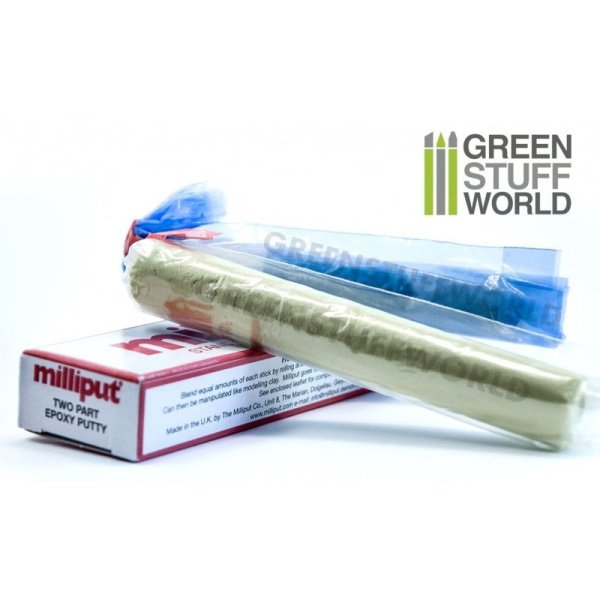 Green Stuff World - Milliput Standard Jaune Gris – Image 2