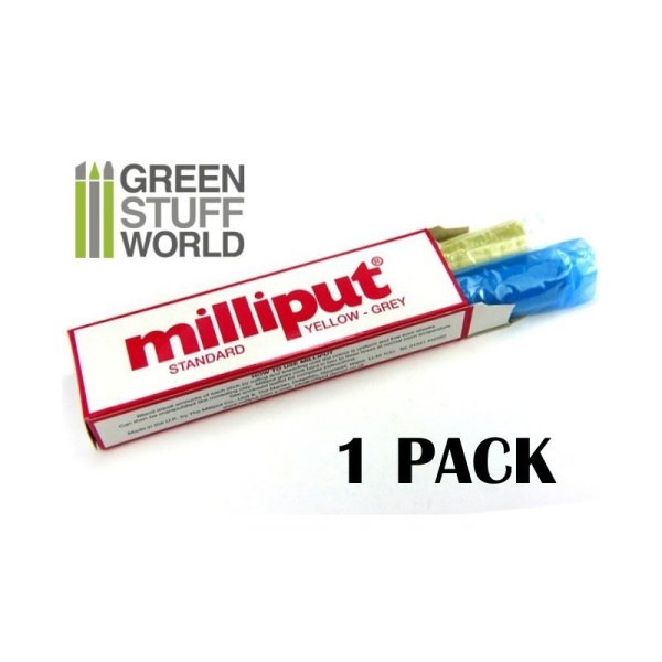Green Stuff World - Milliput Standard Jaune Gris – Image 3