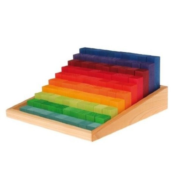 Petit escalier de blocs
