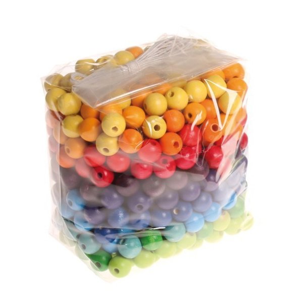480 Perles colorées 12 mm