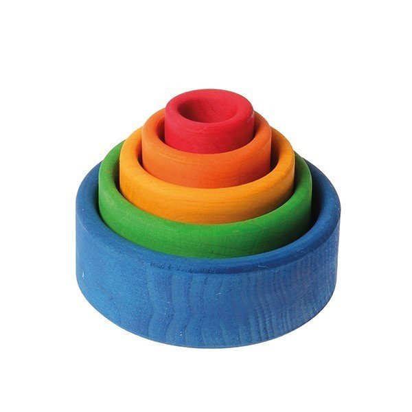 Set de bols Couleur, extérieur bleu