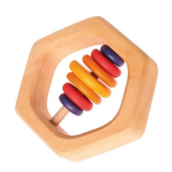 Hochet Hexagonal