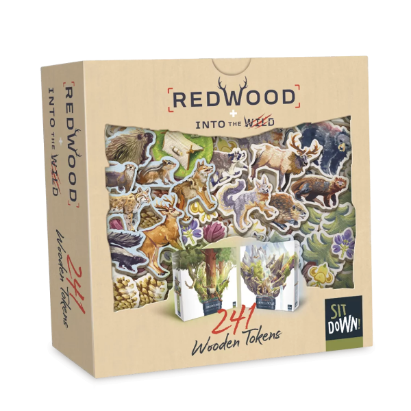 Redwood - Tokens jeu de base + Into the wild