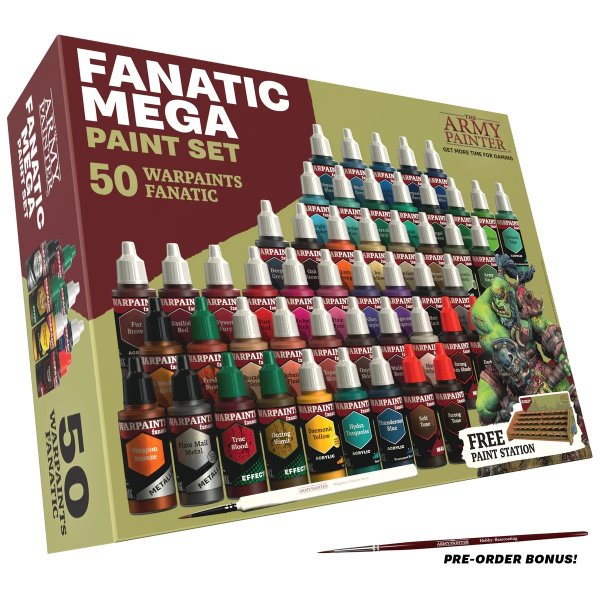 Army Painter - Warpaints Fanatic Mega Paint Set