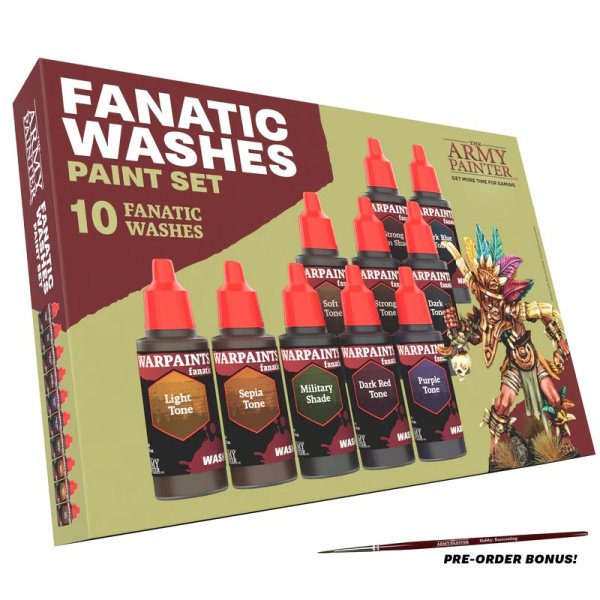 Army Painter - Warpaints Fanatic Washes Paint Set