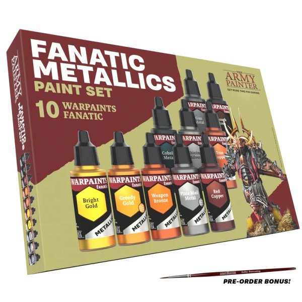 Army Painter - Warpaints Fanatic Metallics Paint Set