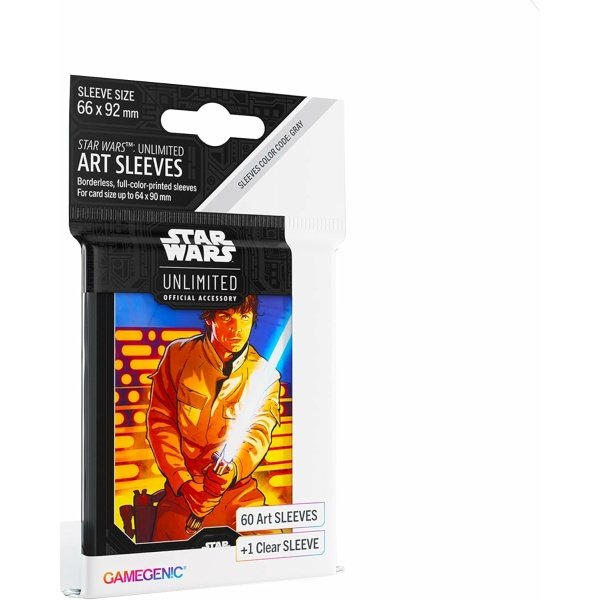 Star Wars Unlimited - Art Sleeves - Luke Skywalker - Gamegenic