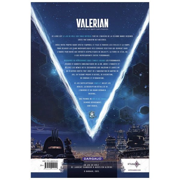 Valerian - Le jeu de rôle - Livre de base – Image 2