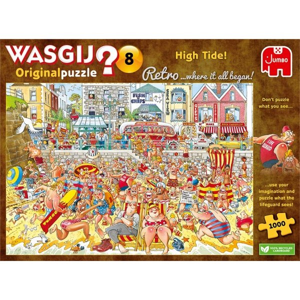 Puzzle 1000 pièces - Wasgij? Original puzzle retro - 8 - Inondations !