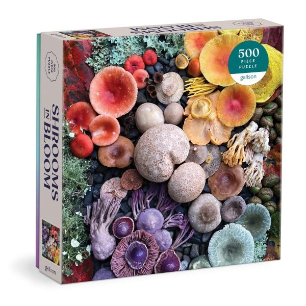 Puzzle 500 pièces - Galison - Shrooms in bloom