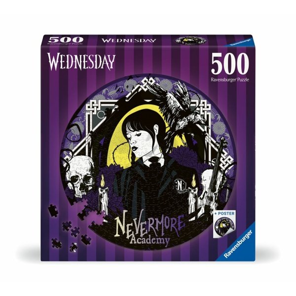 Puzzle 500 pièces - Ravensburger - Wednesday