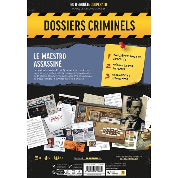 Dossiers Criminels - Le Maestro Assassiné – Image 3
