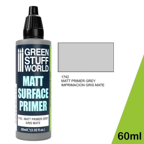 Green Stuff World - Primaire gris Mate 60ml