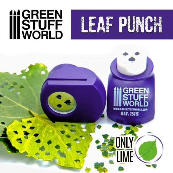 Green Stuff World - Perforatrice de feuilles modélisme violet foncé