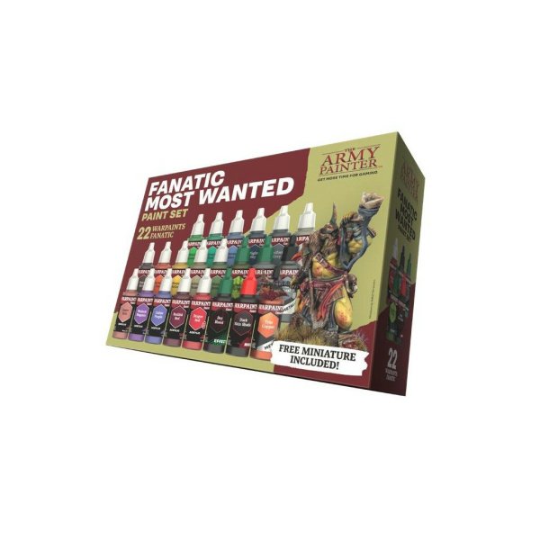 Army Painter - Warpaints Fanatic - Most wanted paint set