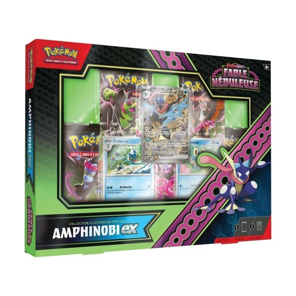 Pokémon - EV6.5  - Fable Nébuleuse - Coffret Amphinobi-ex / Hyporoi-ex