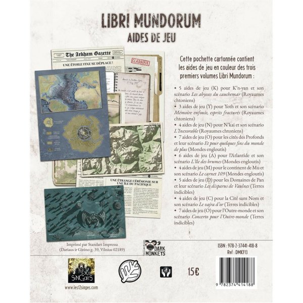 Cthulhu Hack - Libri Mundorum - Aides de jeu – Image 2