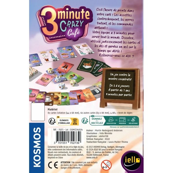 3 minute Crazy Café – Image 2