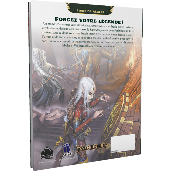 Pathfinder 2 - Livre des Joueurs version croquis – Image 2