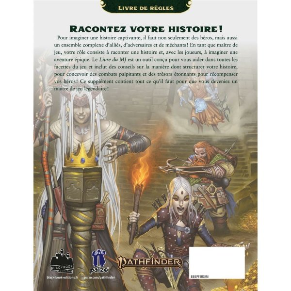 Pathfinder 2 - Livre du MJ version croquis – Image 2