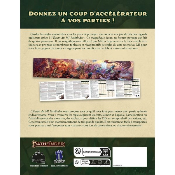 Pathfinder 2 - Ecran du MJ Remaster – Image 2