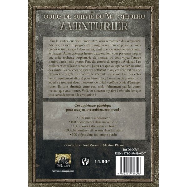 Le Guide de Survie du MJ Cthulhu - Aventurier – Image 2