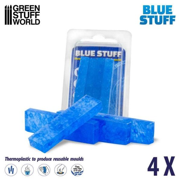 Green Stuff World - Plastique Blue Stuff 4 barres