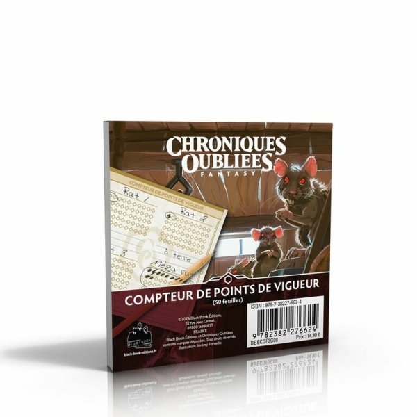 Chroniques Oubliées Fantasy 2°Edition – Compteurs de Points de Vigueur – Image 2