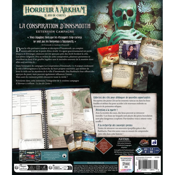 Horreur à Arkham JCE V2 – La Conspiration d'Innsmouth (Campagne) – Image 2