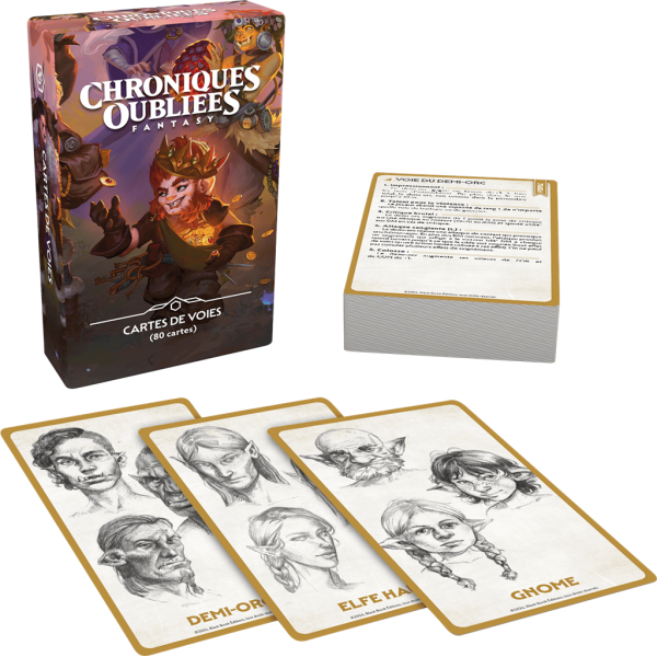 Chroniques Oubliées Fantasy 2°Edition - Cartes de Voies – Image 2