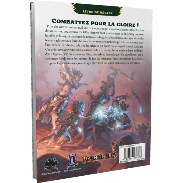 Pathfinder 2 - Livre des monstres version croquis – Image 2