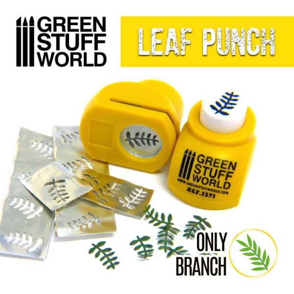 Green Stuff World - Perforatrice de Branches Modélisme jaune