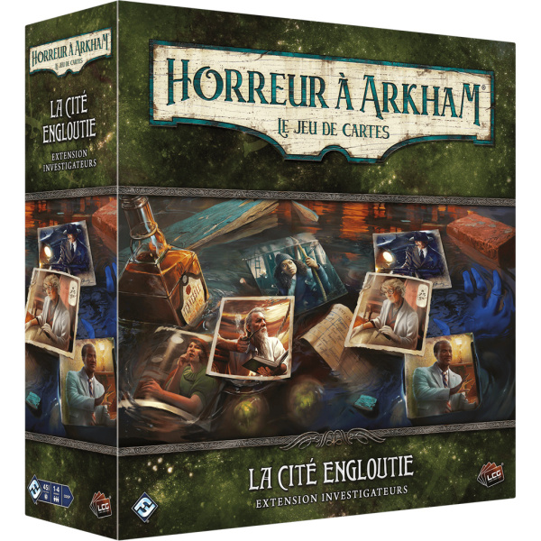 Horreur à Arkham JCE V2 – La Cité Engloutie (Investigateurs)