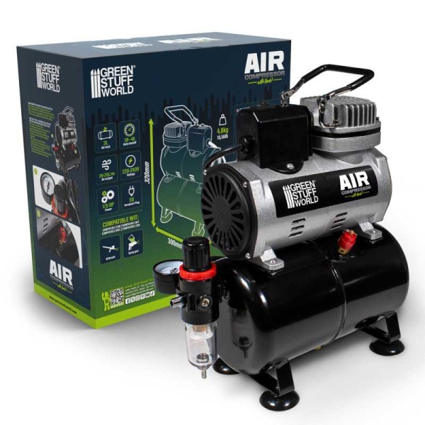 Green Stuff World - Compresseur aérographe avec cuve