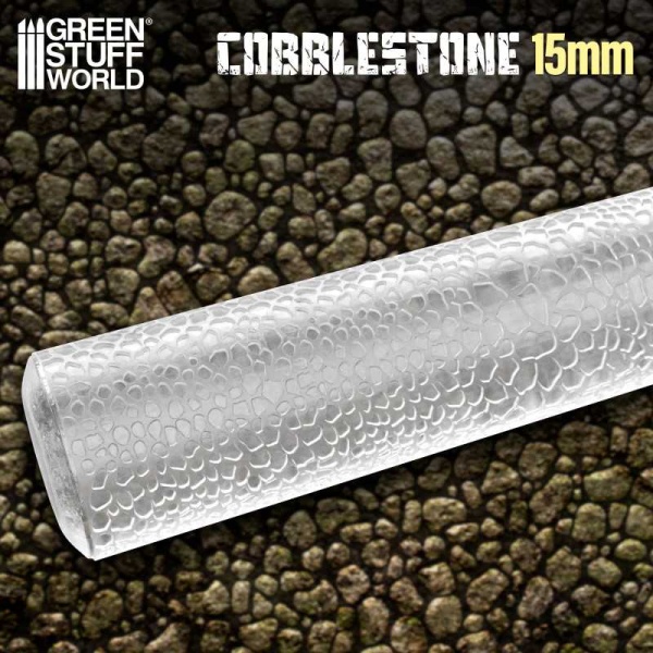 Green Stuff World - Rouleaux texturés - Pavé 15mm