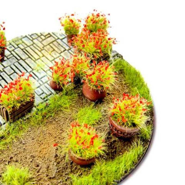 Green Stuff World - Touffes de Buissons 6mm Auto-Adhésif - Rouge – Image 3