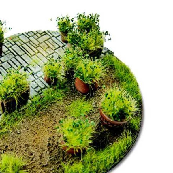 Green Stuff World - Touffes de Buissons 6mm Auto-Adhésif - Vert foncé – Image 3