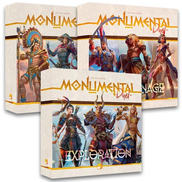 Bundle 3 Boîtes Monumental Duel (Espionnage + Exploration + Négoce)