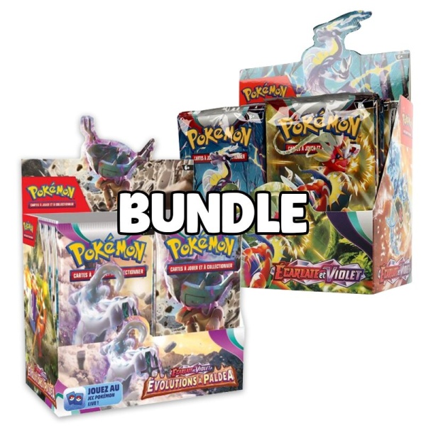 Bundle Display EV01 + Display EV02 - FR - Pokémon