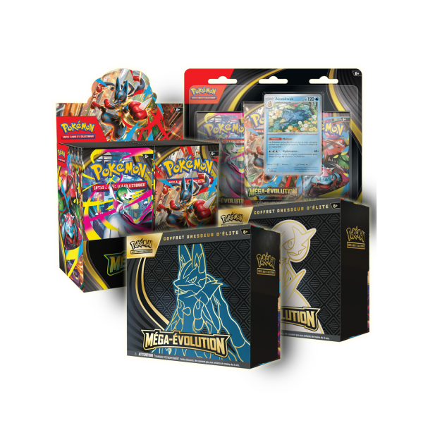 Pack 1 Display ME01 + 1 ETB ME01 + 1 Tripack ME01 - FR - Pokémon